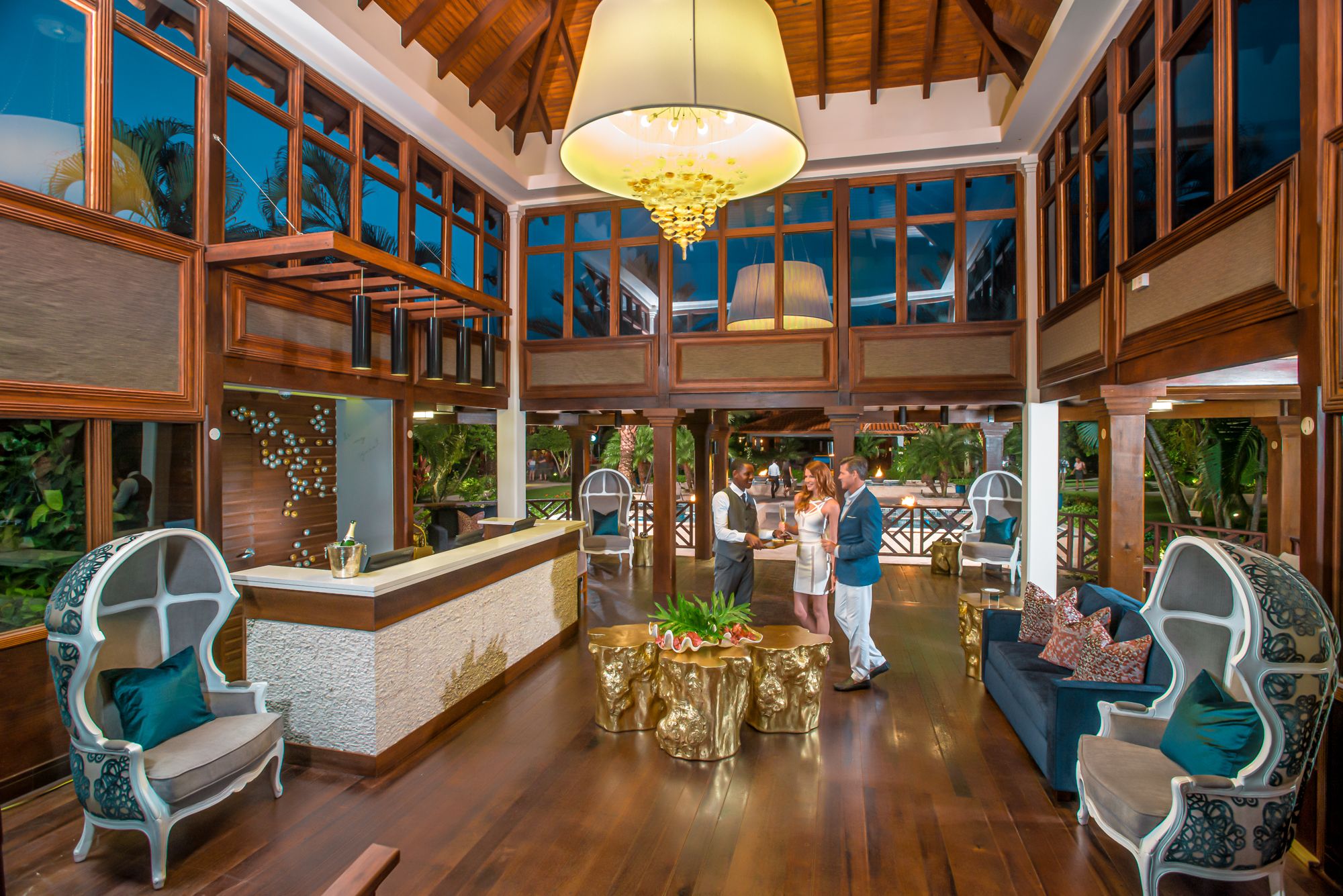 Sandals Grenada Front Lobby