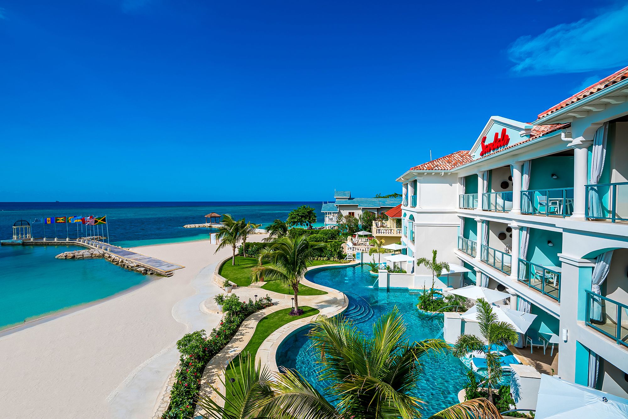 Sandals Montego Bay Swim Up Rooms