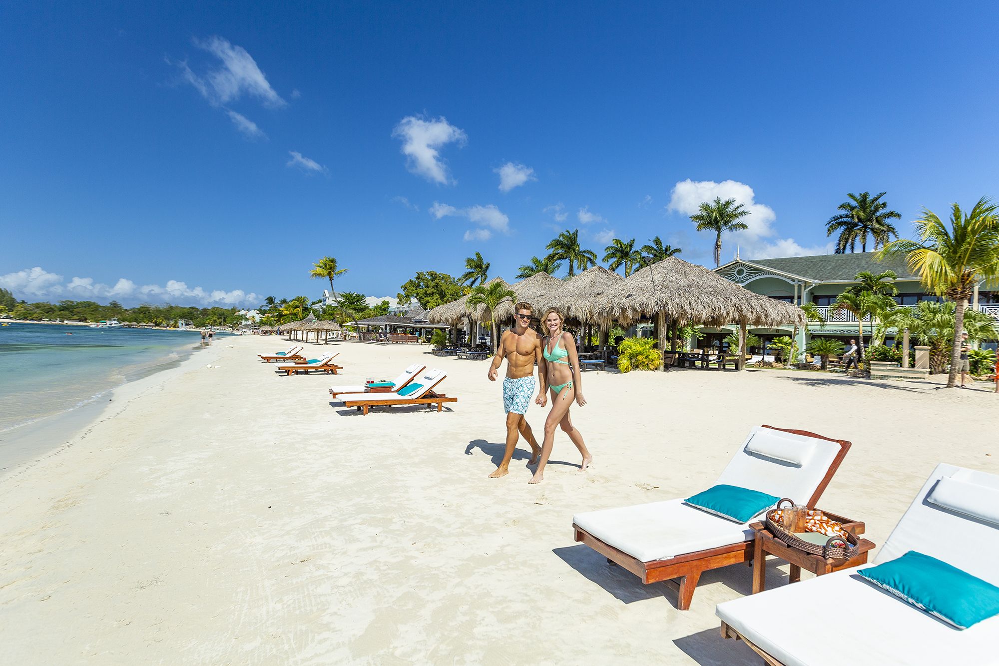 Sandals Negril Couple Beach