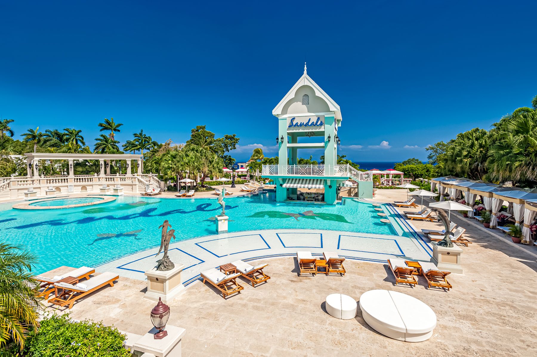 Sandals Ochi Main Pool