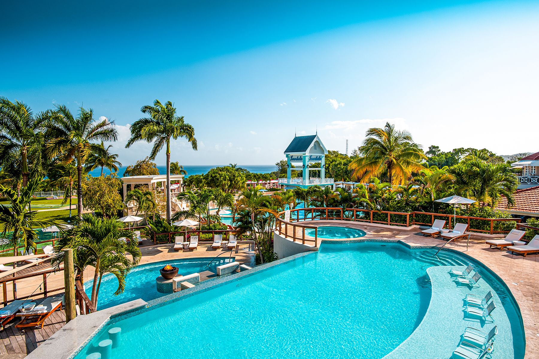 Sandals Ocho Rios Aerial