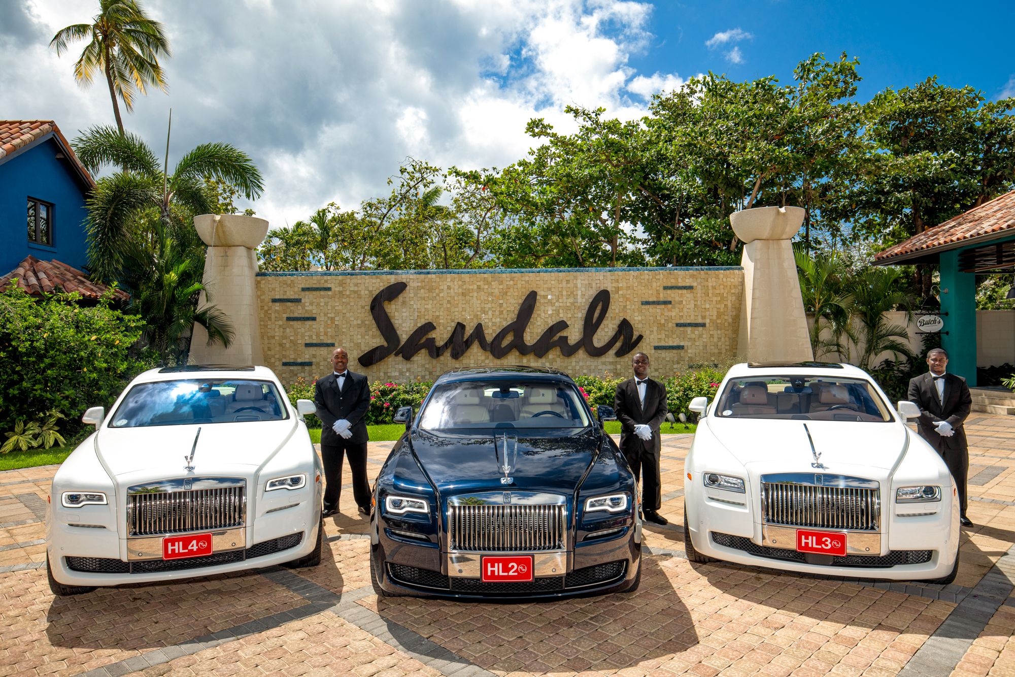 Sandals Rolls Royce Transport Service