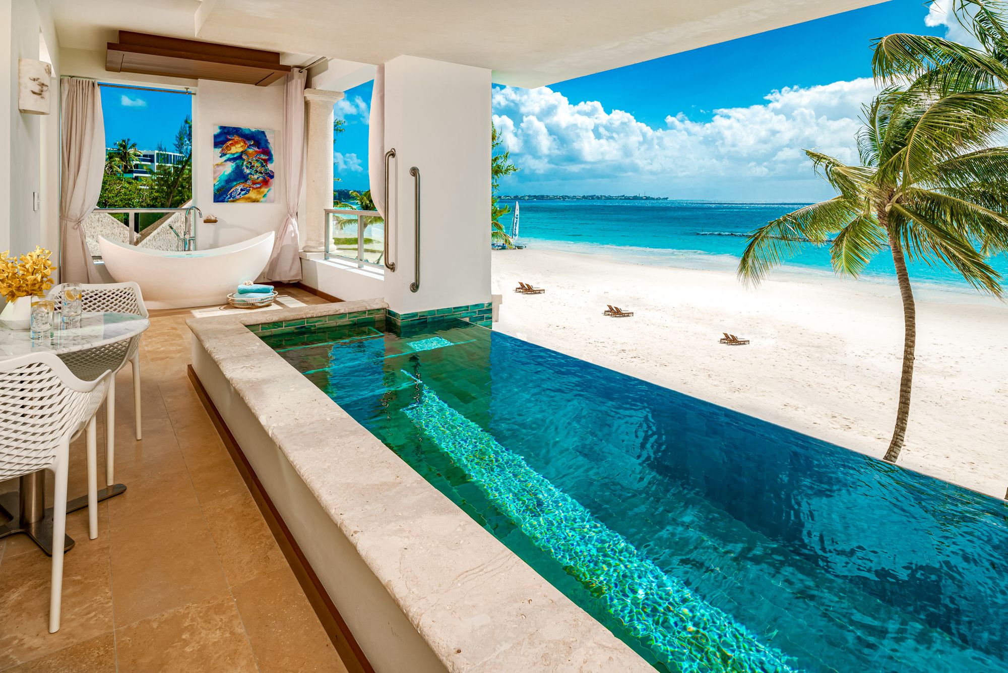 Sandals Royal Barbados Beachfront SkyPool Butler Suite