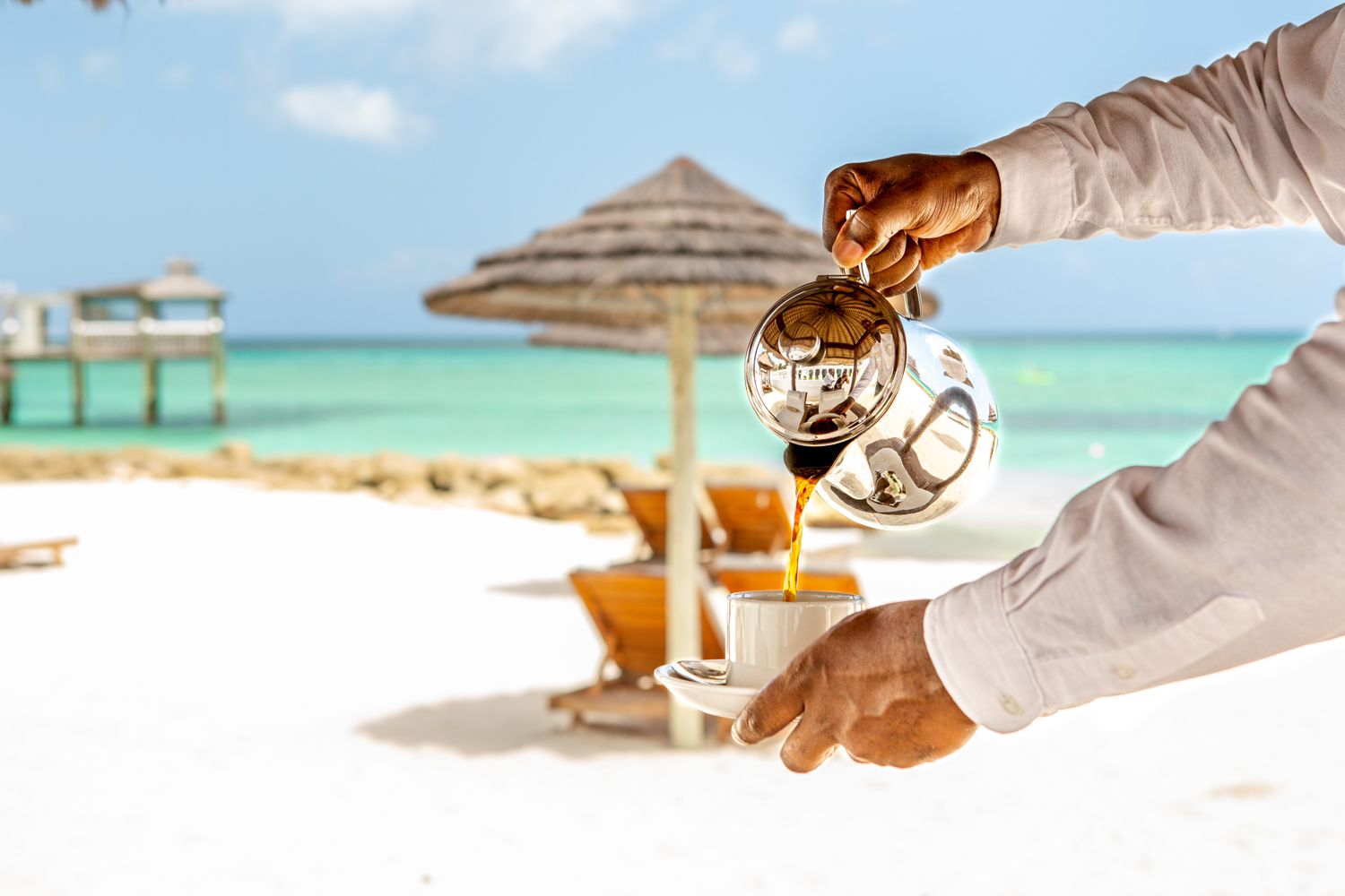 Sandals Royal Barbados Coffee Butler Cabana