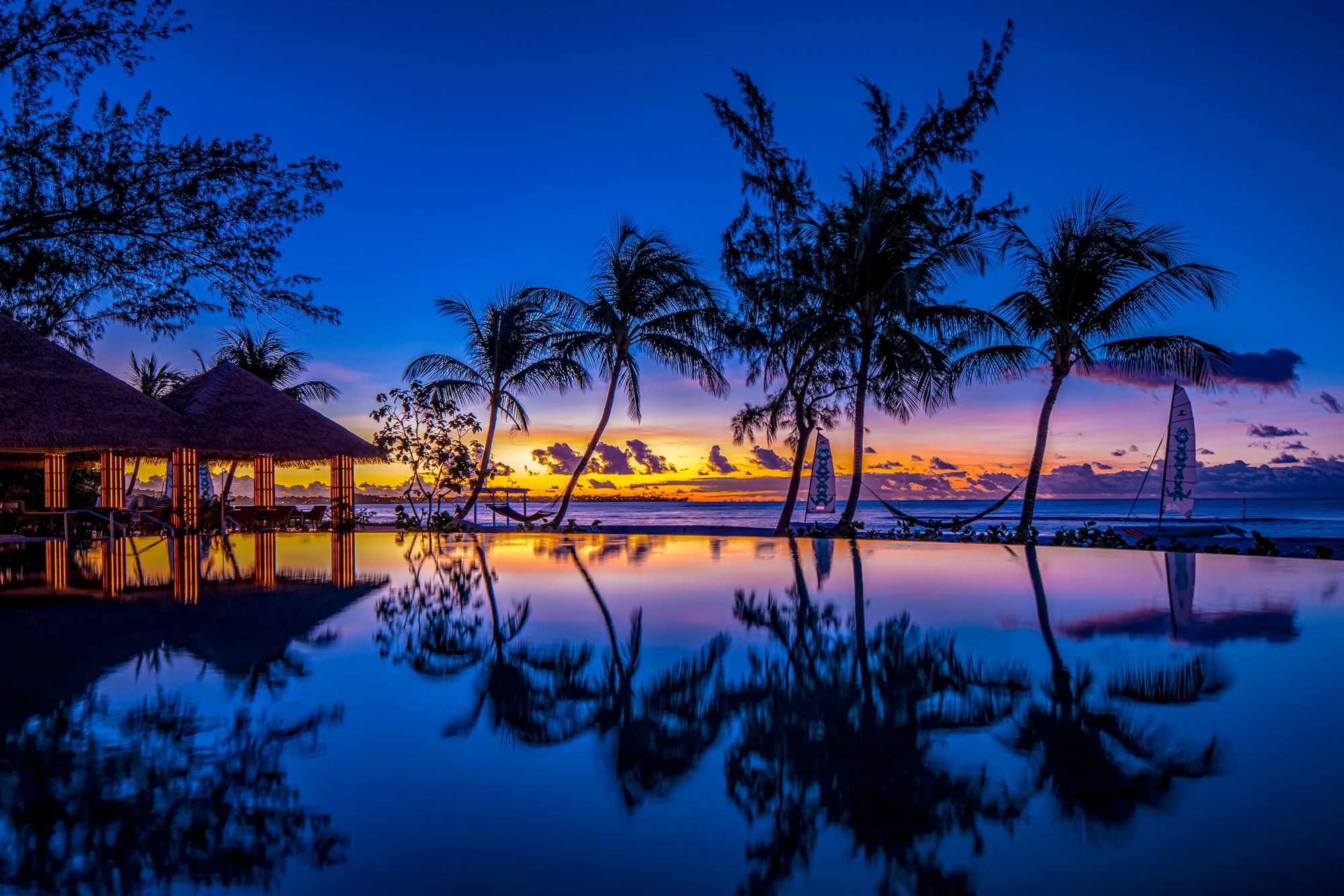Sandals Royal Barbados Pool Sunrise