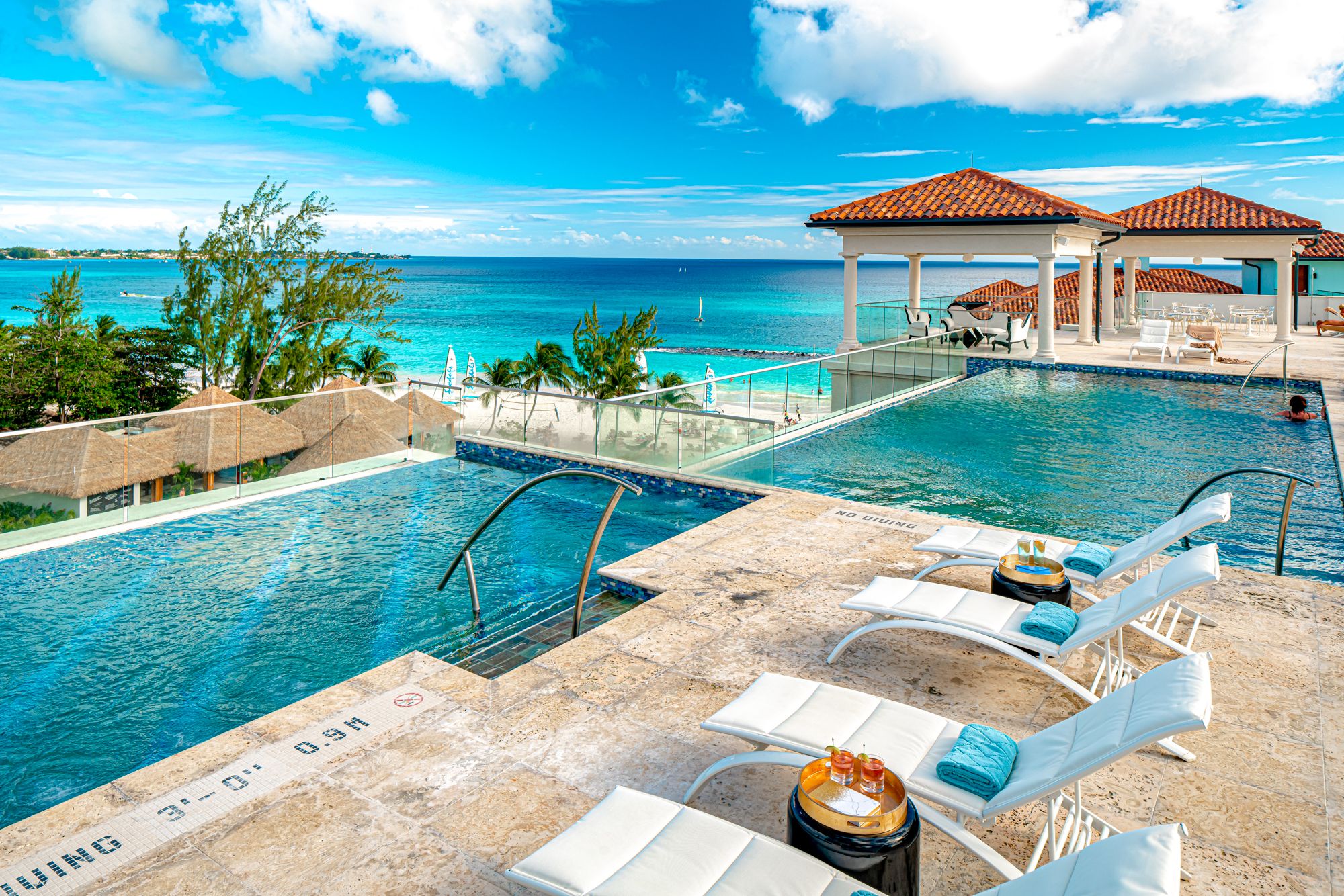 Sandals Royal Barbados Rooftop Pool