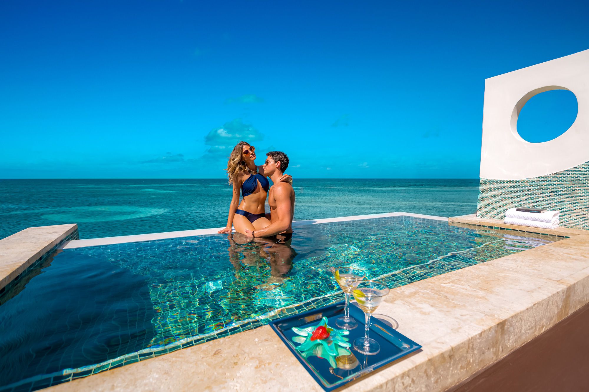 Sandals-Royal-Caribbean-Jamaica-Over-Water-Villa-Pool-Couple