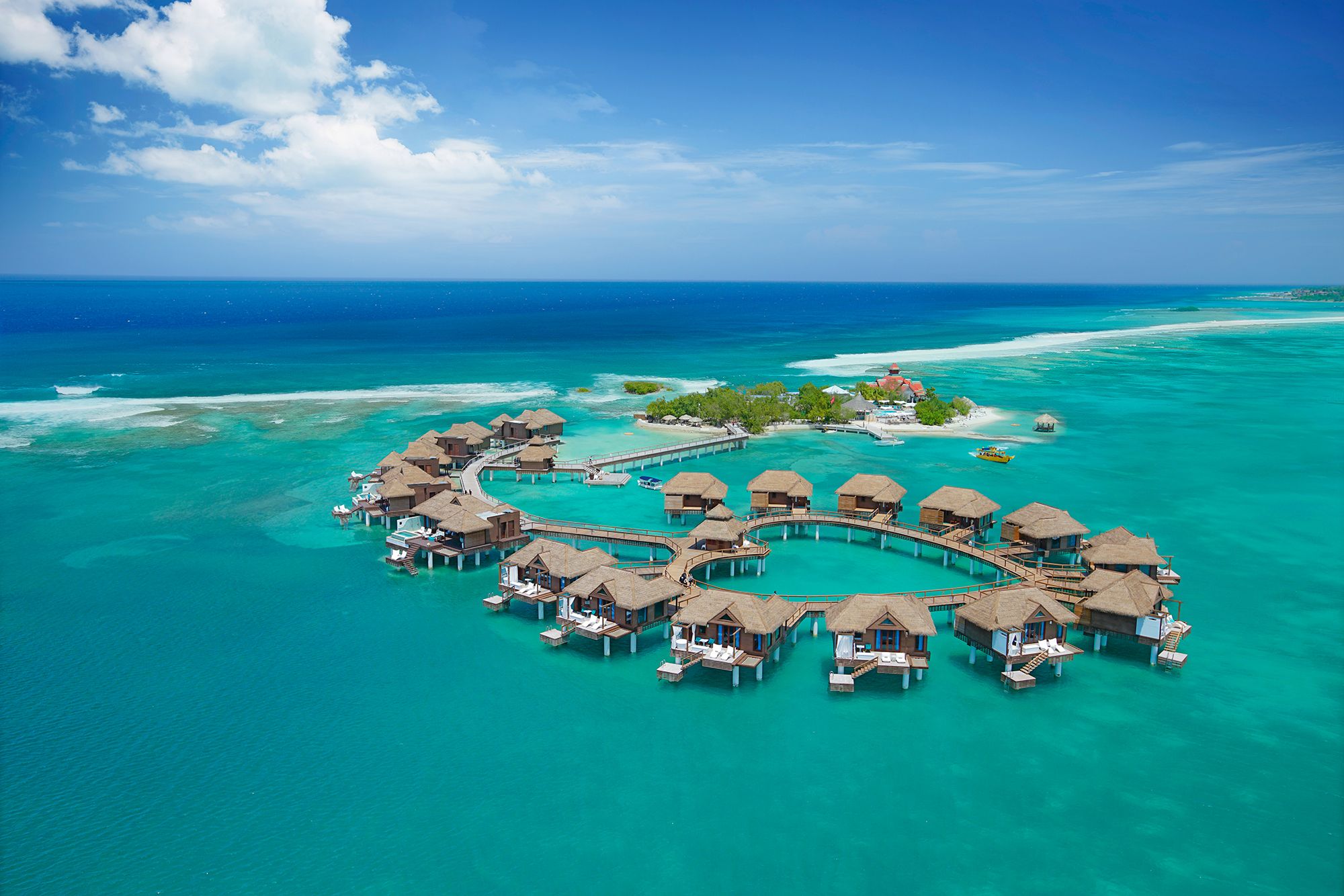 Sandals Royal Caribbean Private Island Aerial