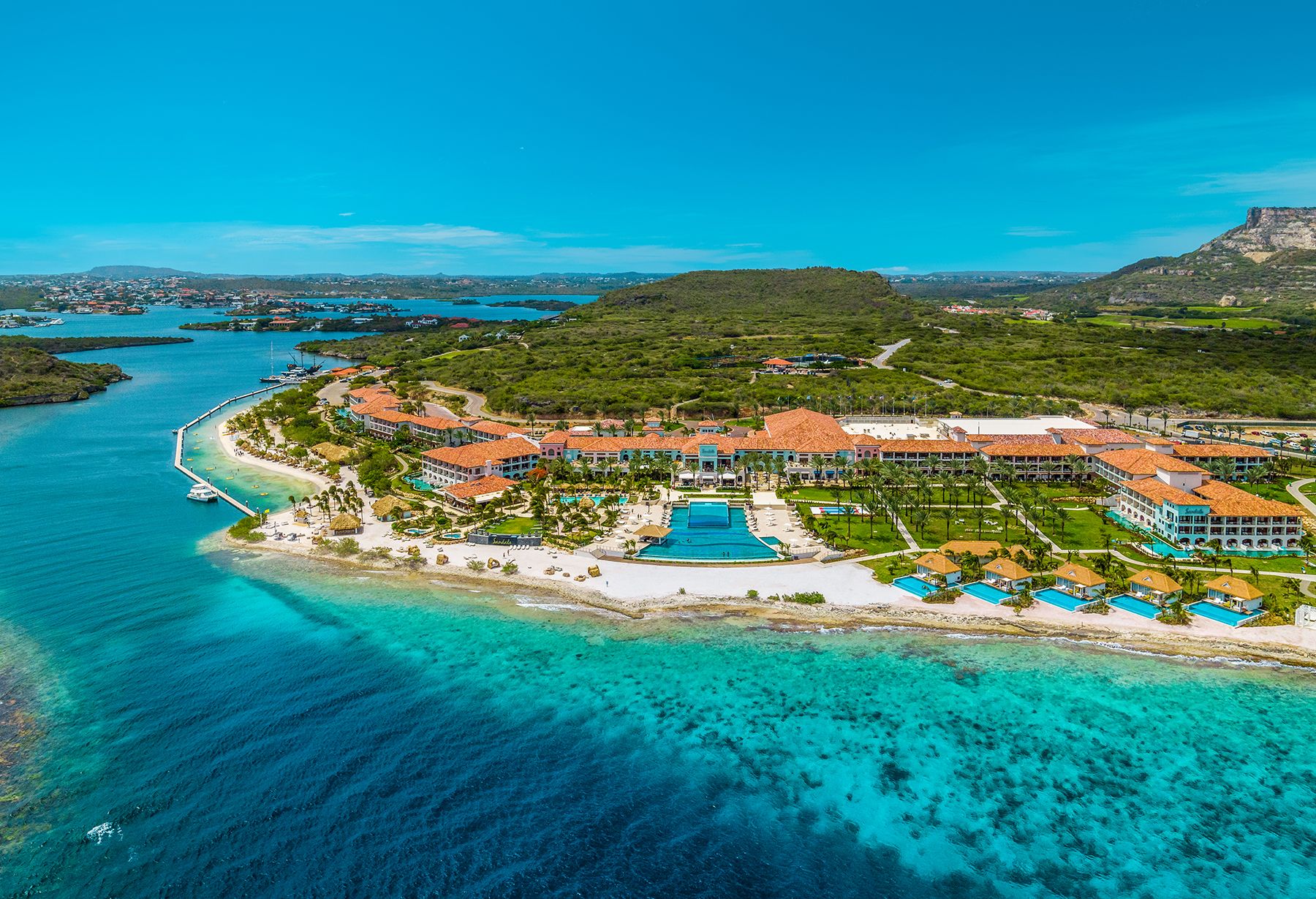Sandals Royal Curacao Aerial View