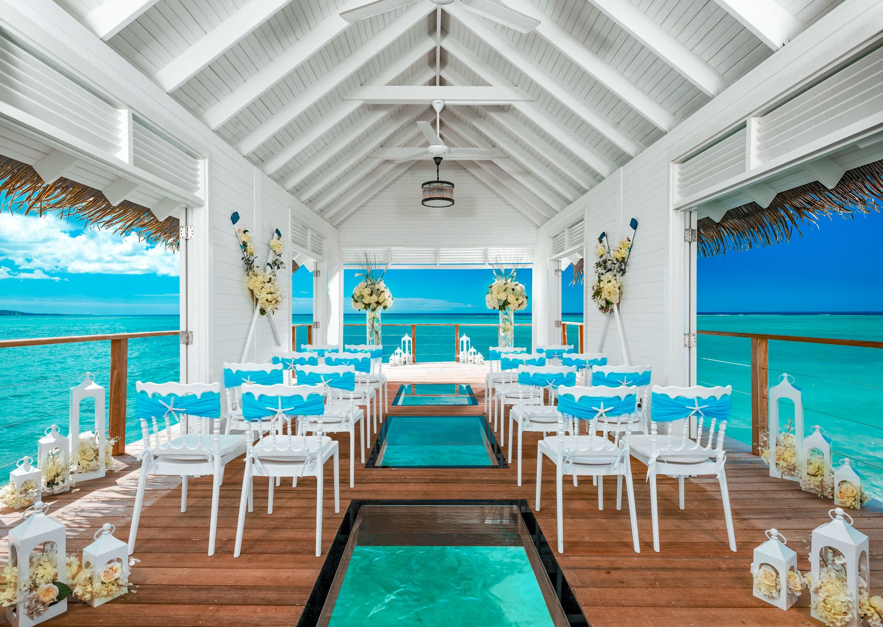 Sandals South Coast Over The Water Chapel Glass Floor