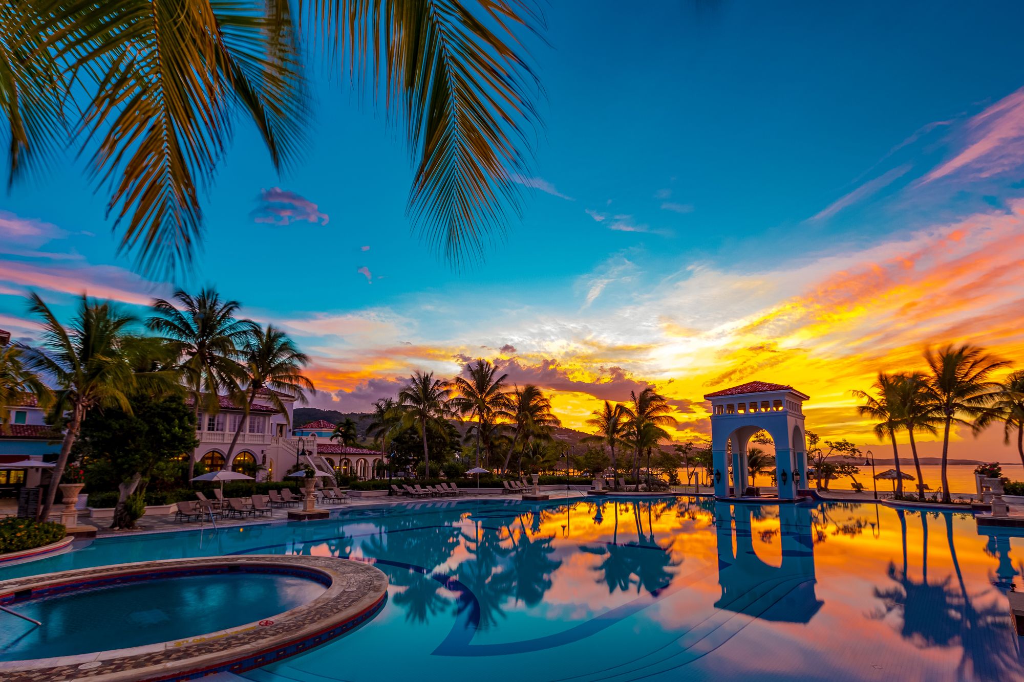 Sandals South Coast Overview Main Pool Wide