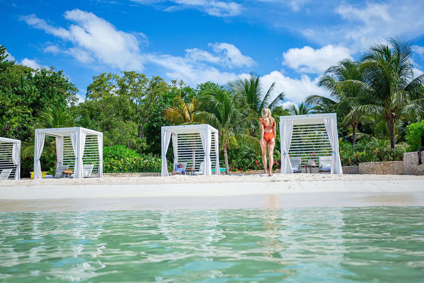 Sandals South Coast Waterfront Cabanas Beach