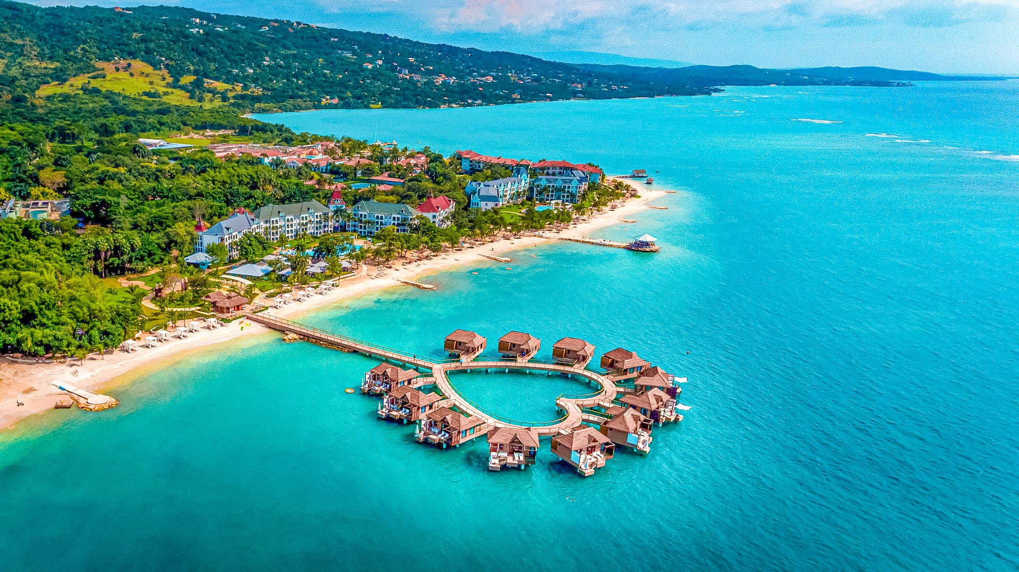 Sandals South Coast Jamaica Over Water Bungalows
