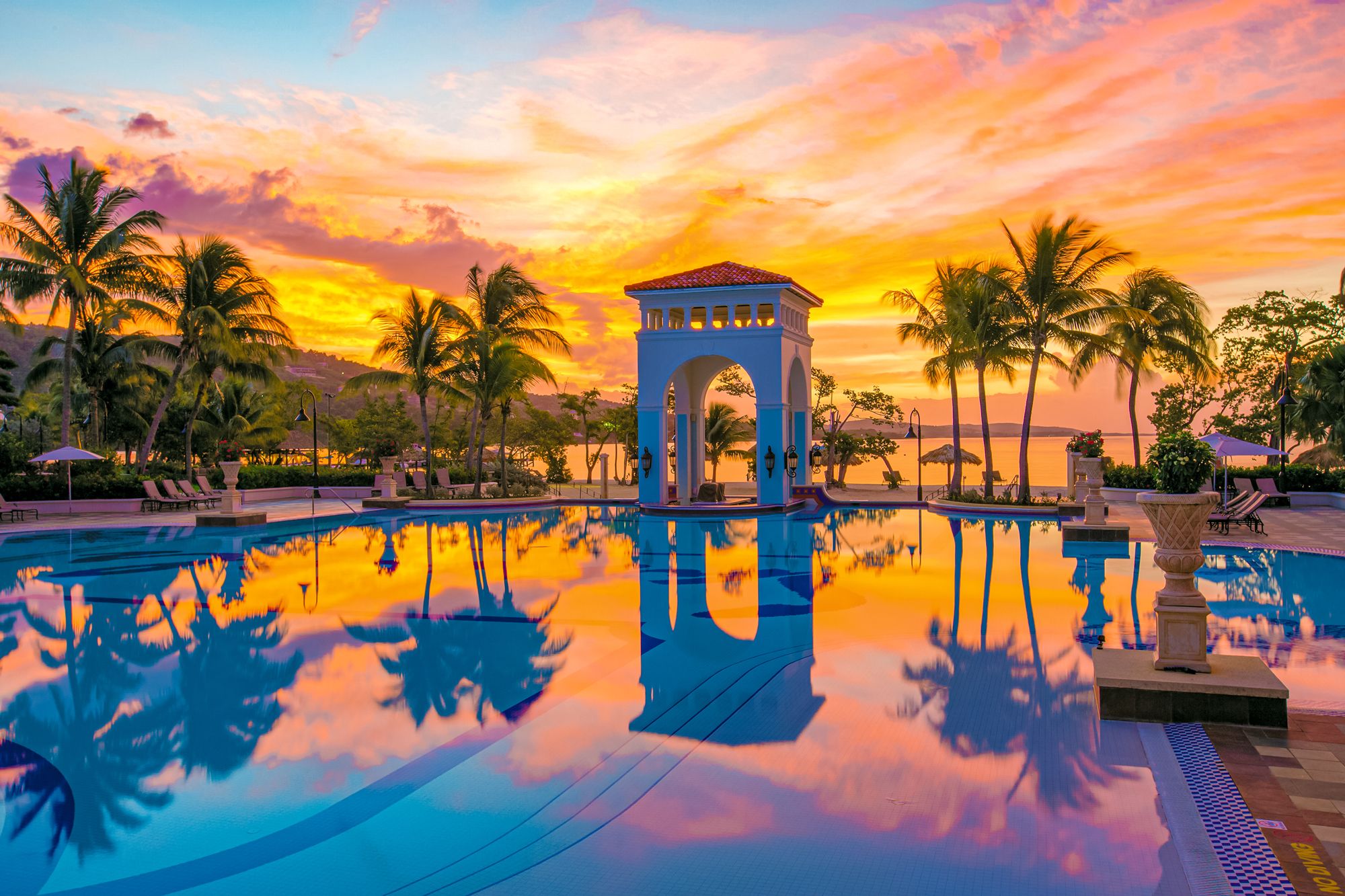 Sandals South Coast Jamaica Sunrise Main Pool