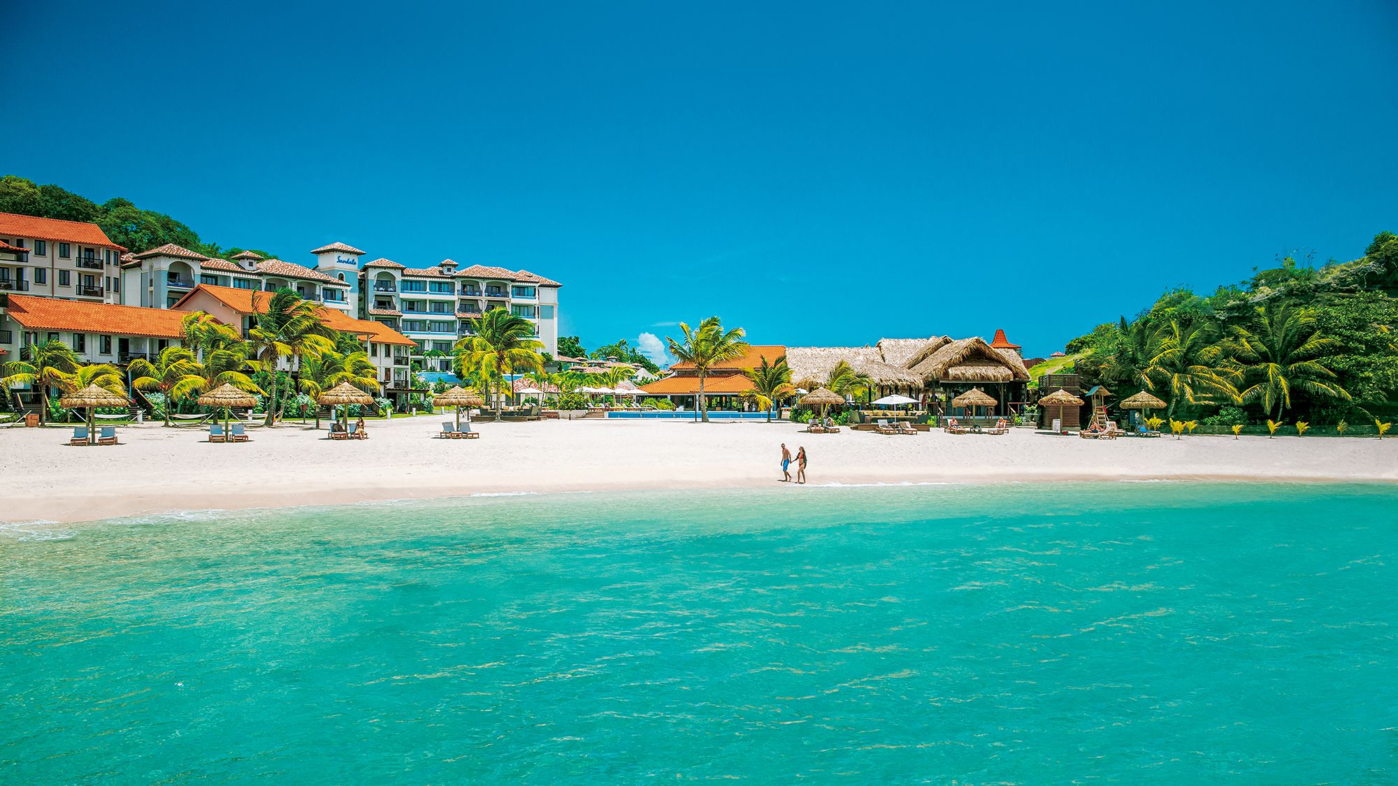 Sandals Grenada Beach Detail