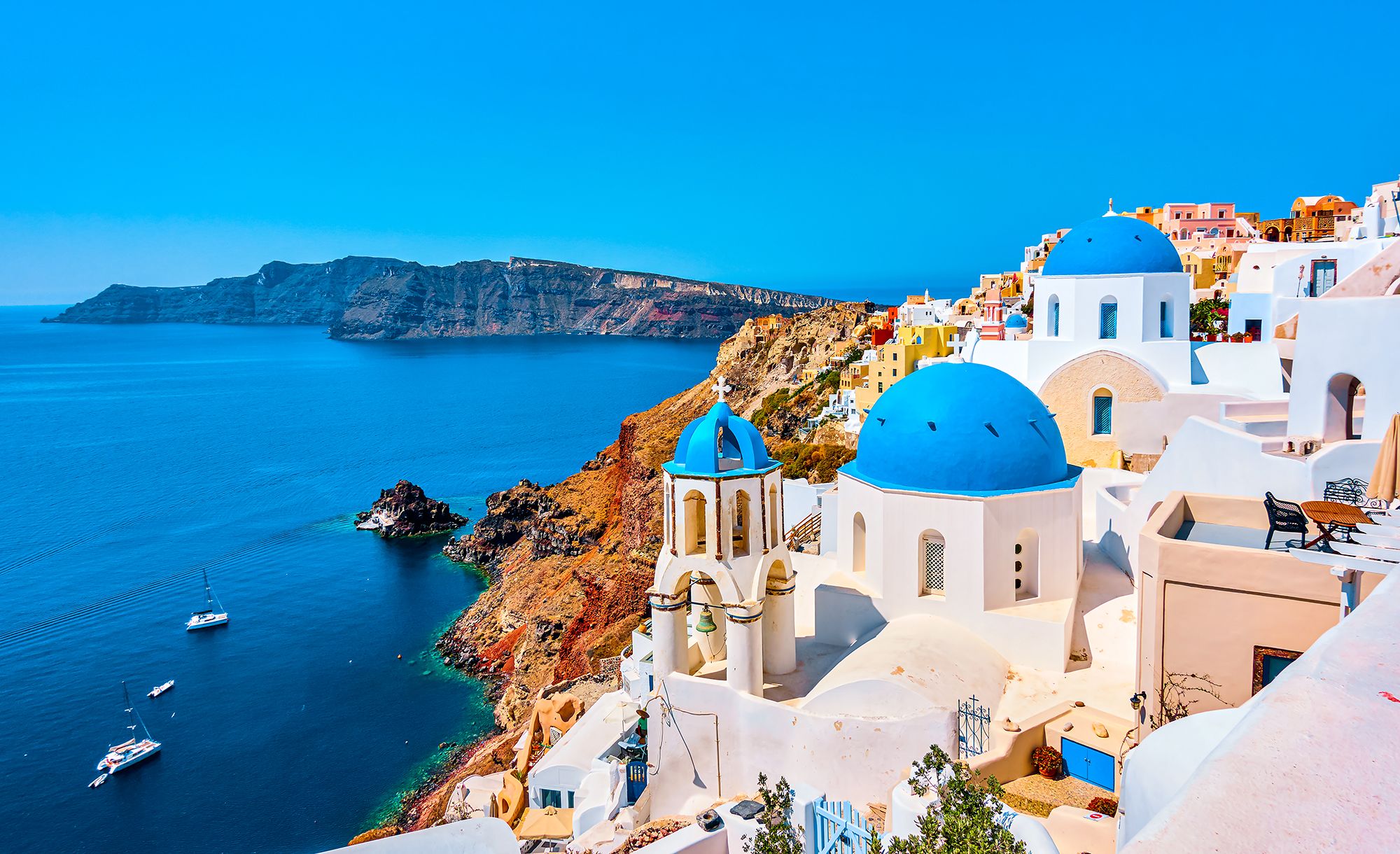 Santorini Greece View