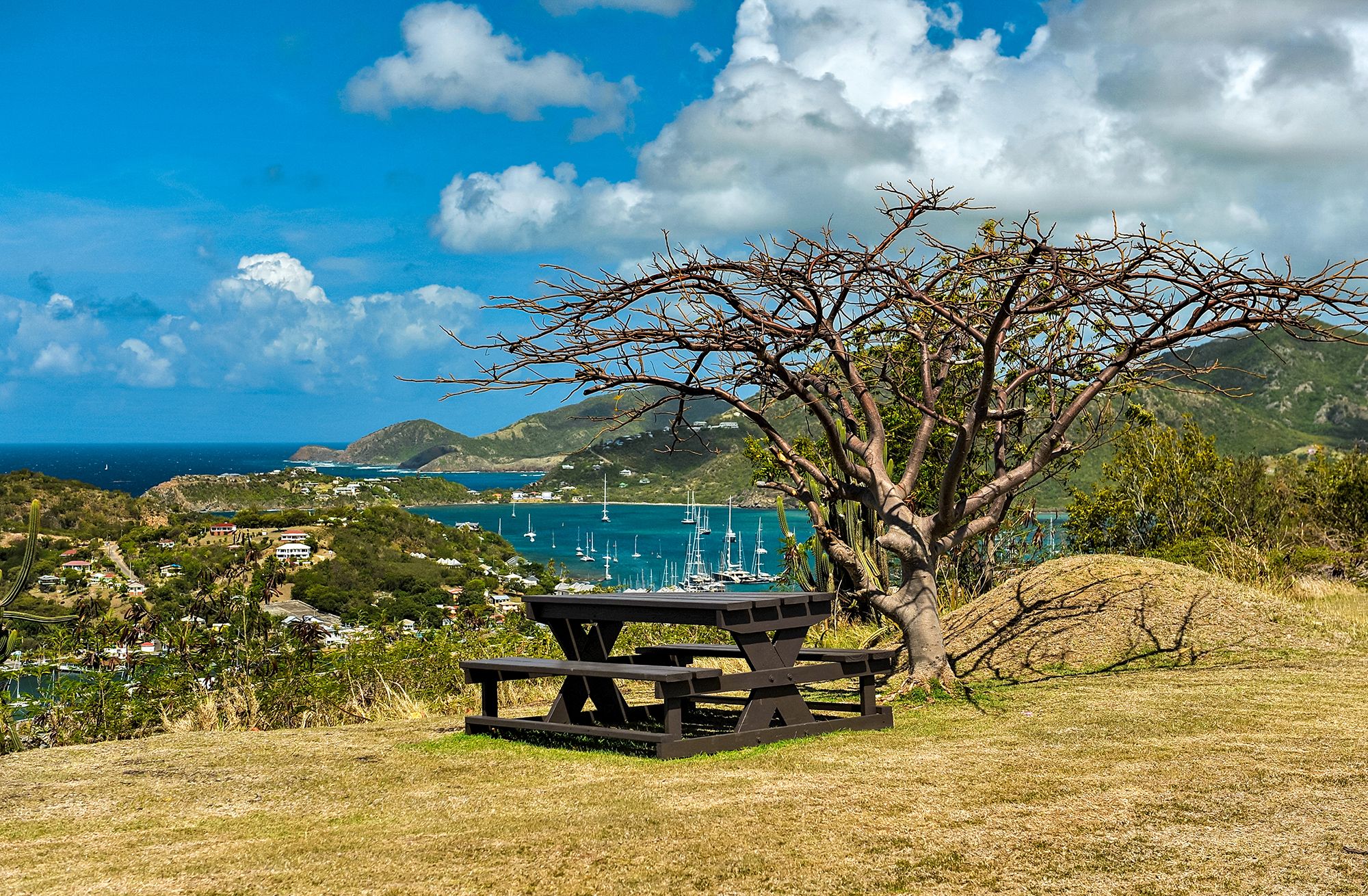 Shirley Heights Antigua Top View