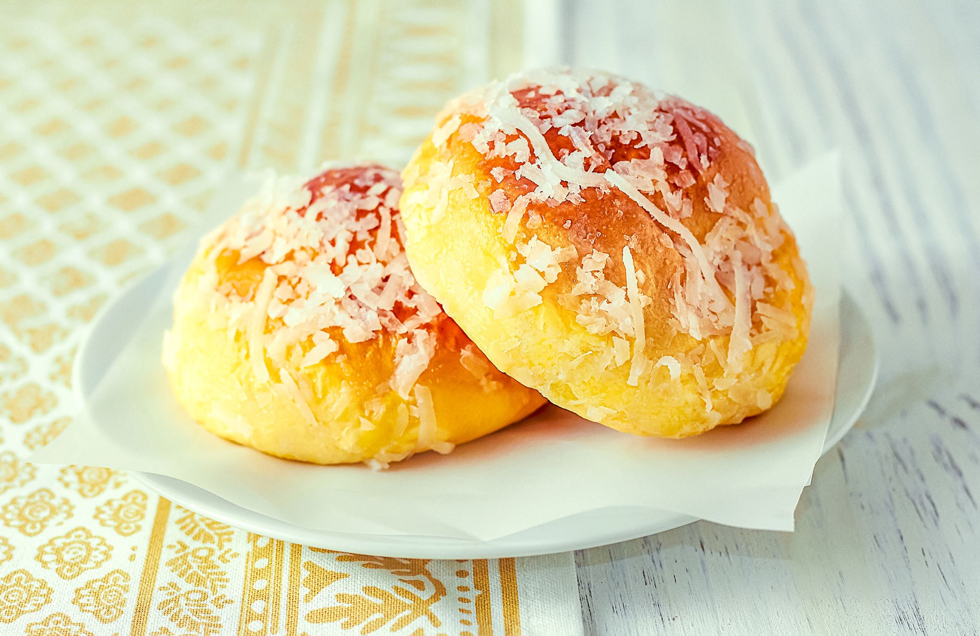 Sweet Coconut Bread Barbados