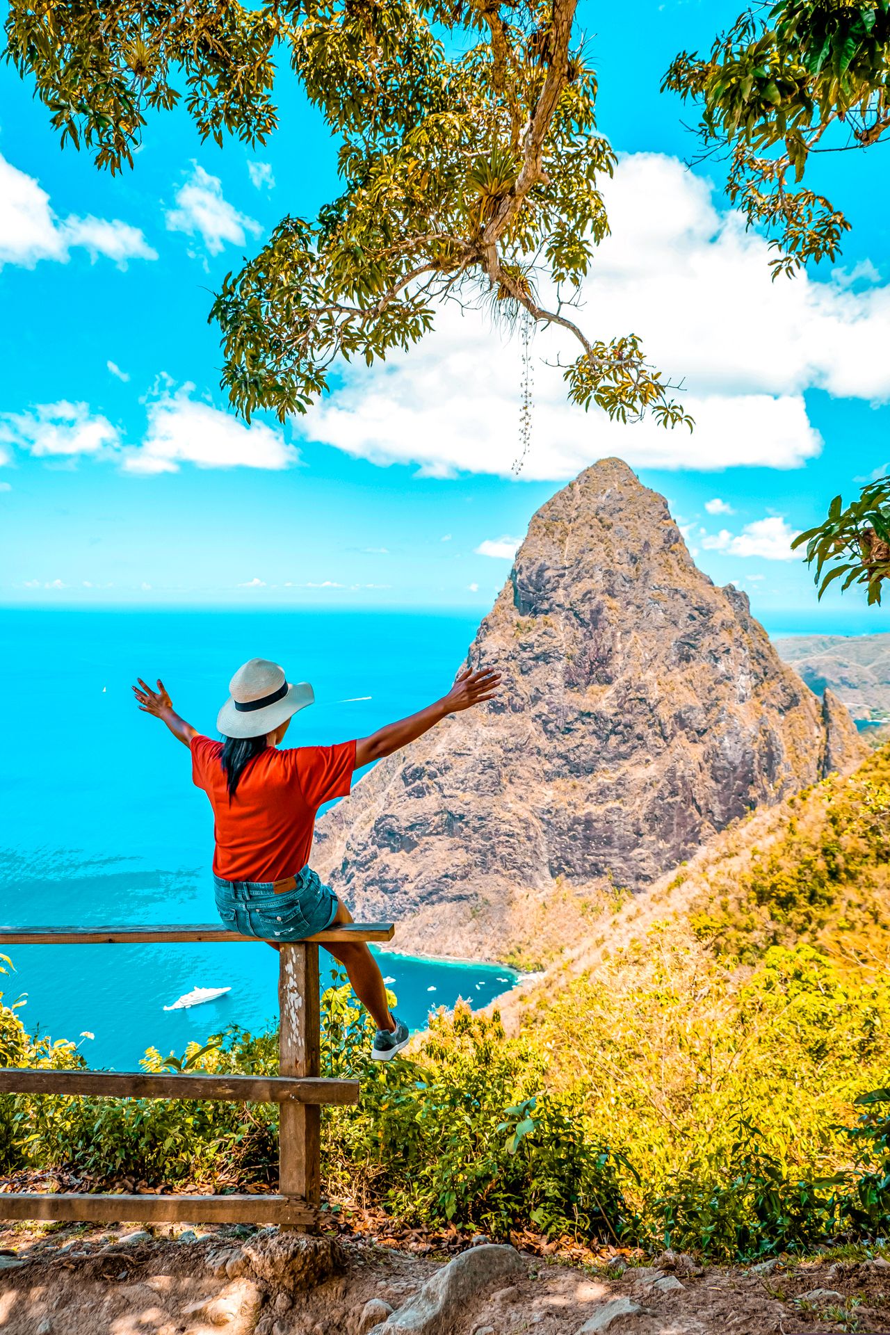 Tet Paul Nature Trail Saint Lucia