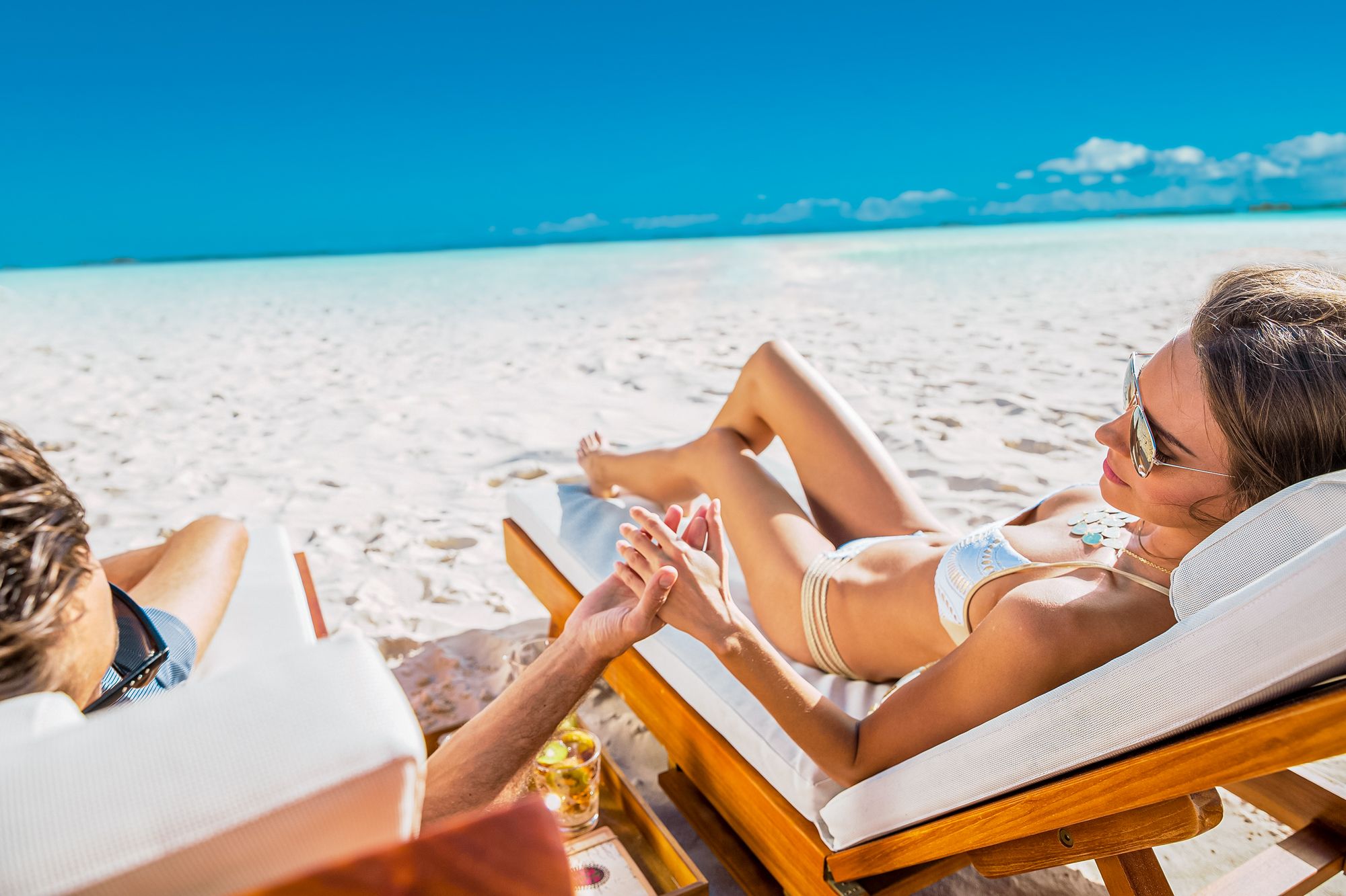 The Bahamas Beach Couple