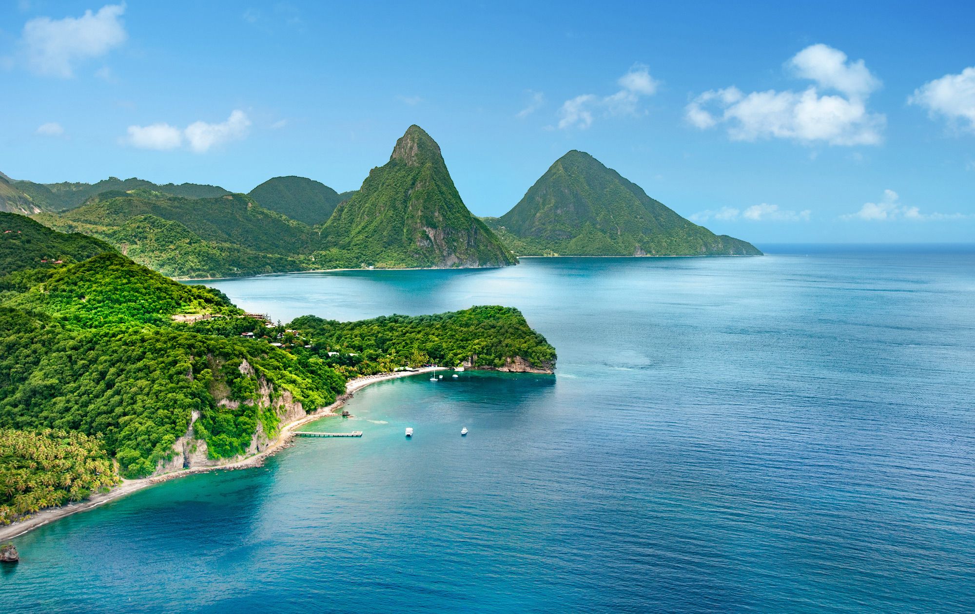 The-Pitons-Saint-Lucia