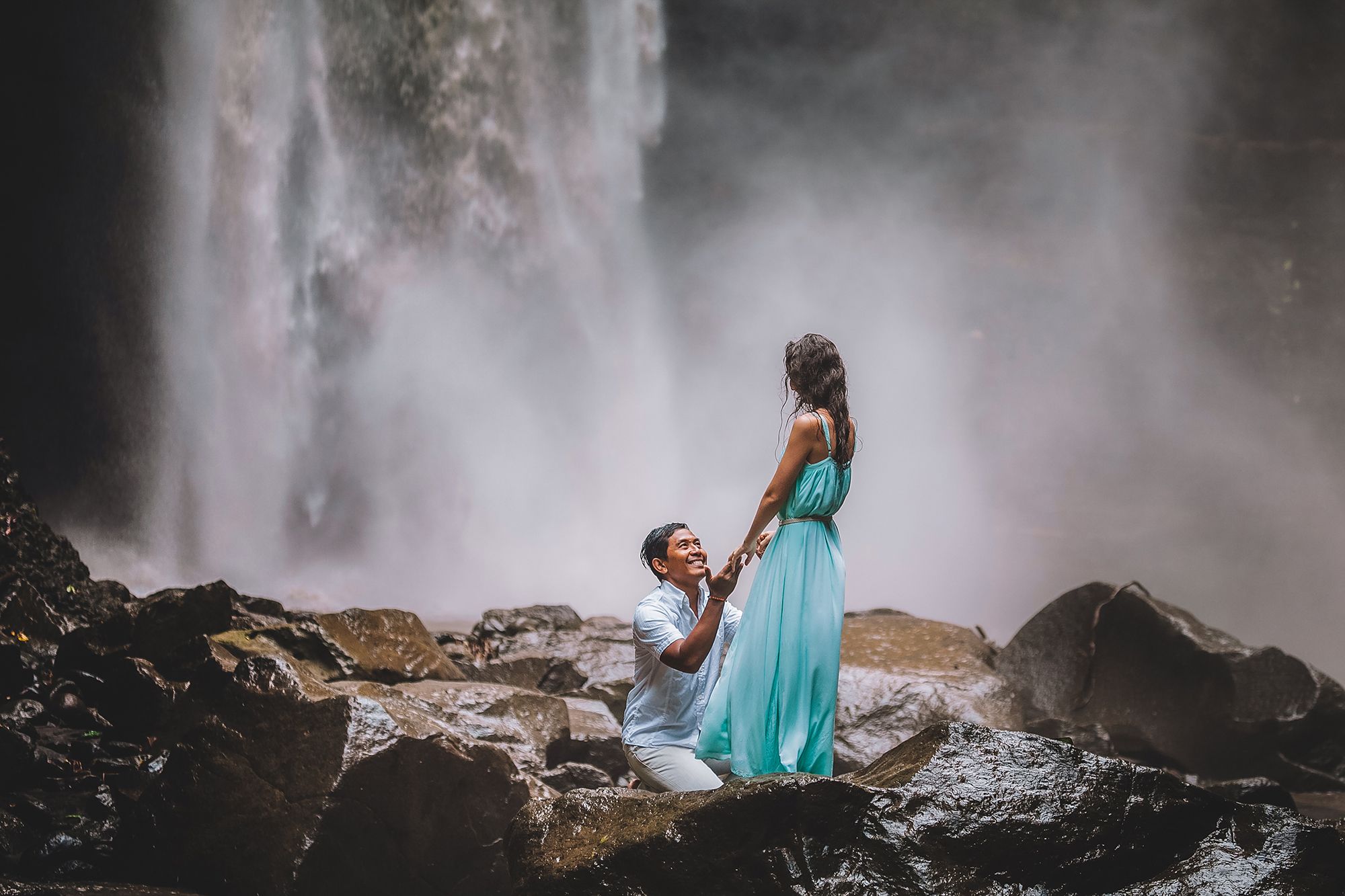 Waterfall Couple Proposal