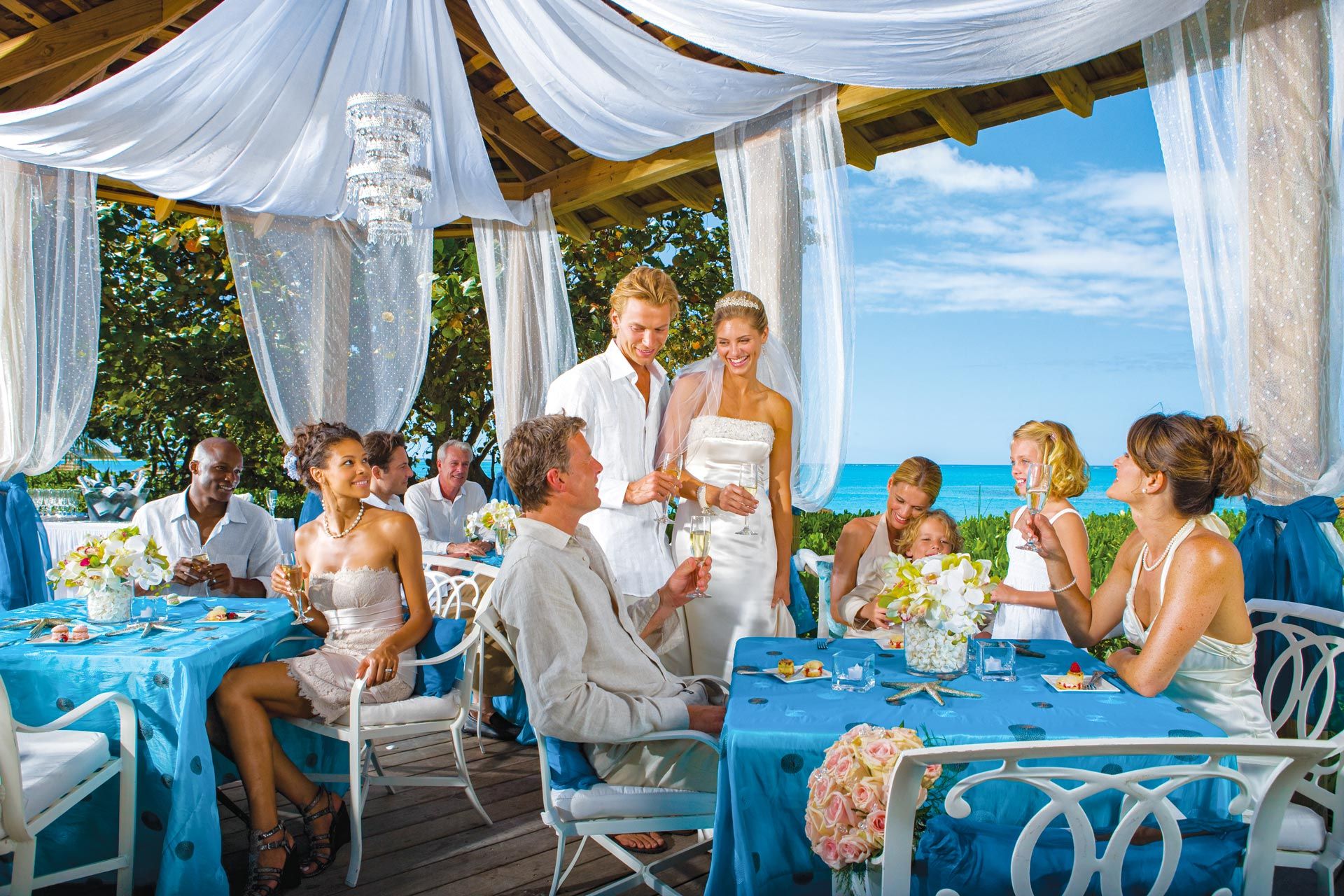 Wedding Reception Beaches Turk and Caicos
