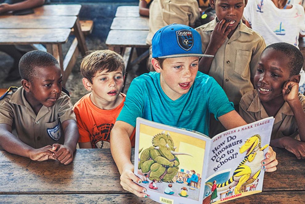 World Literacy Day Boy Reading