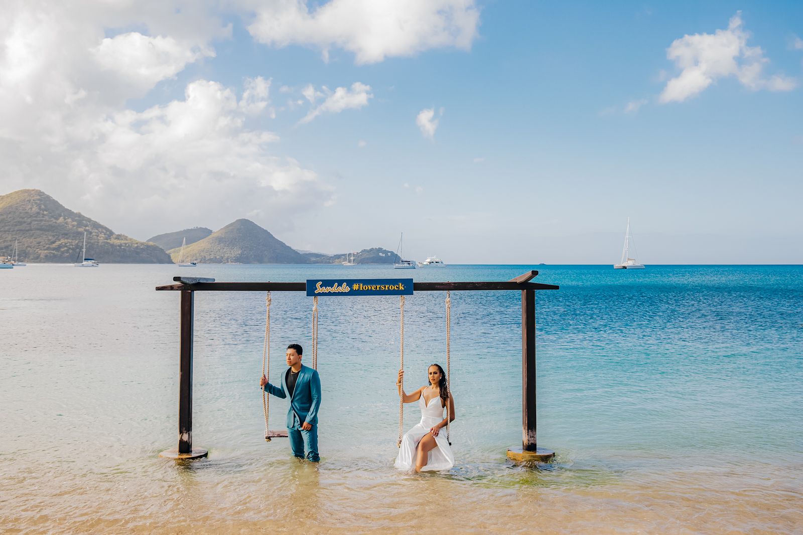 Sandals Chen Wedding Beach Swings