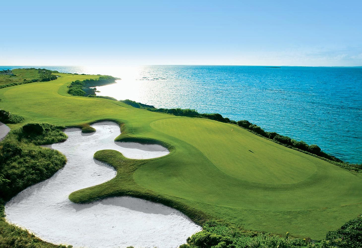 golf course in Exuma Bahamas