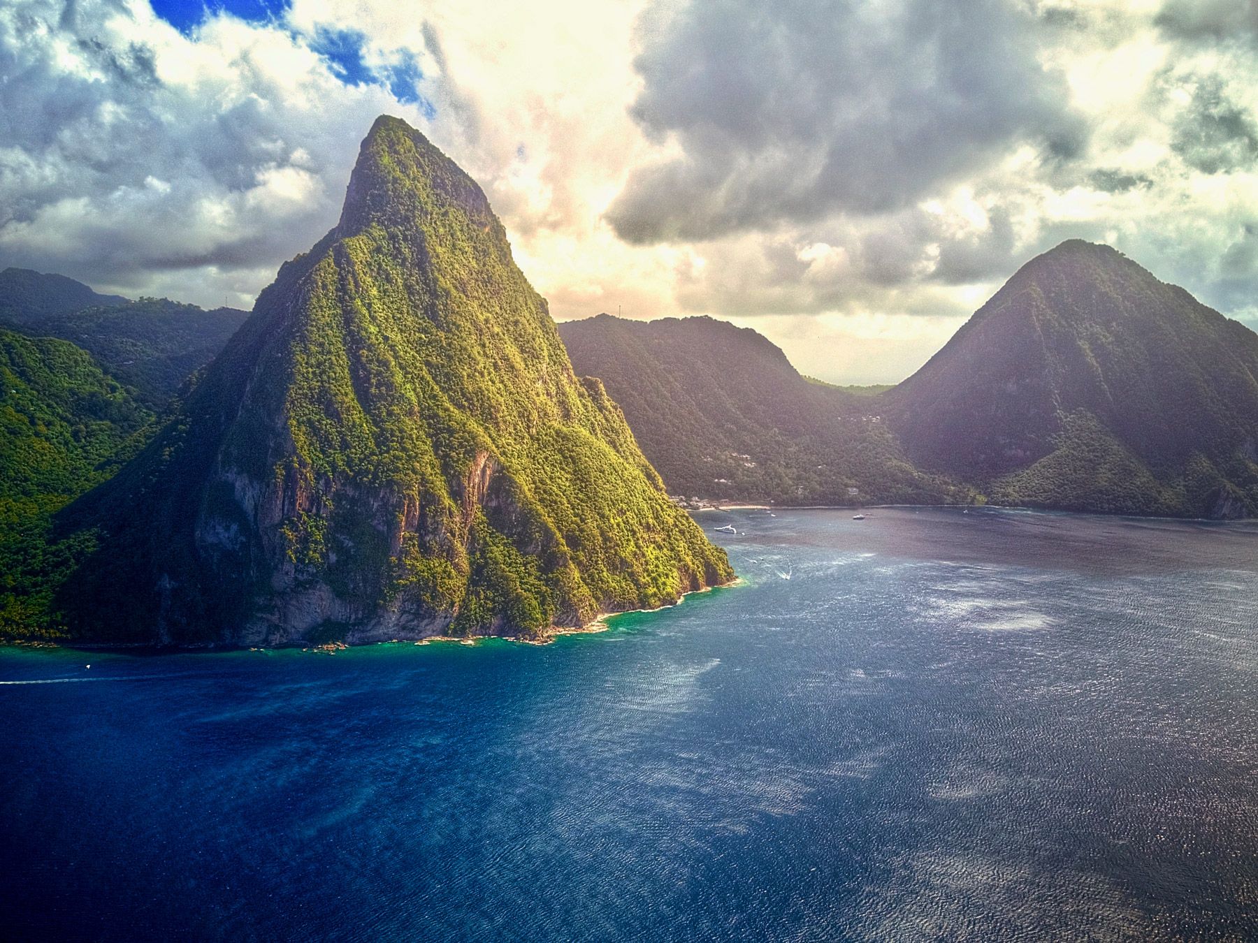 gros piton st. lucia