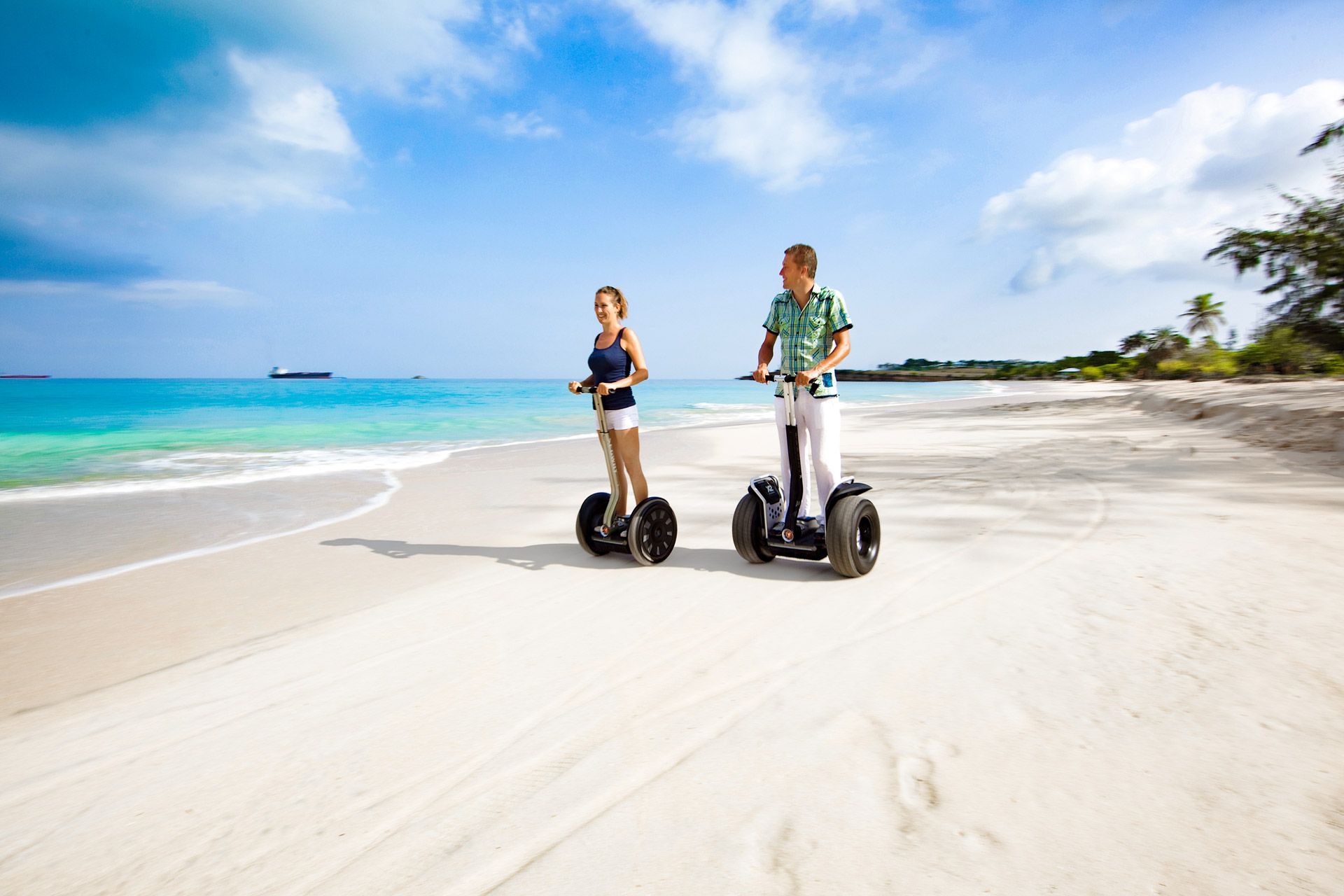 Island routes segway tour Antigua