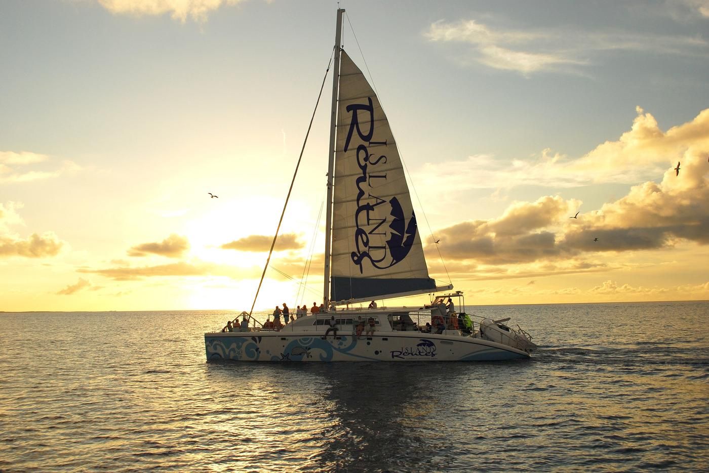reggae catamaran cruise from montego bay at sunset ride