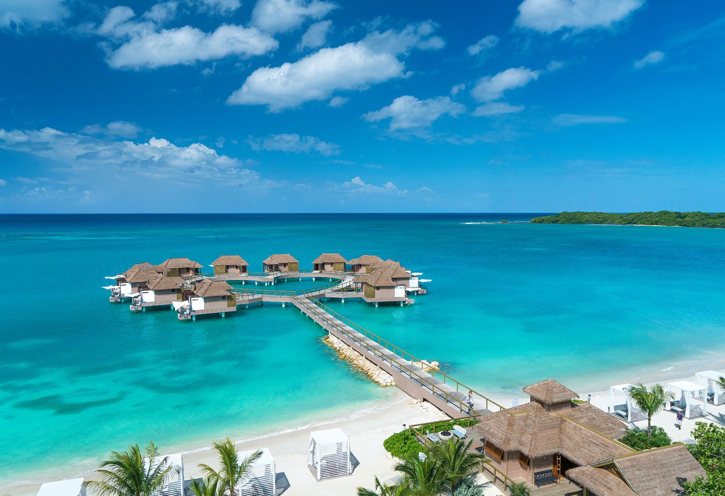 overwater bungalows Jamaica