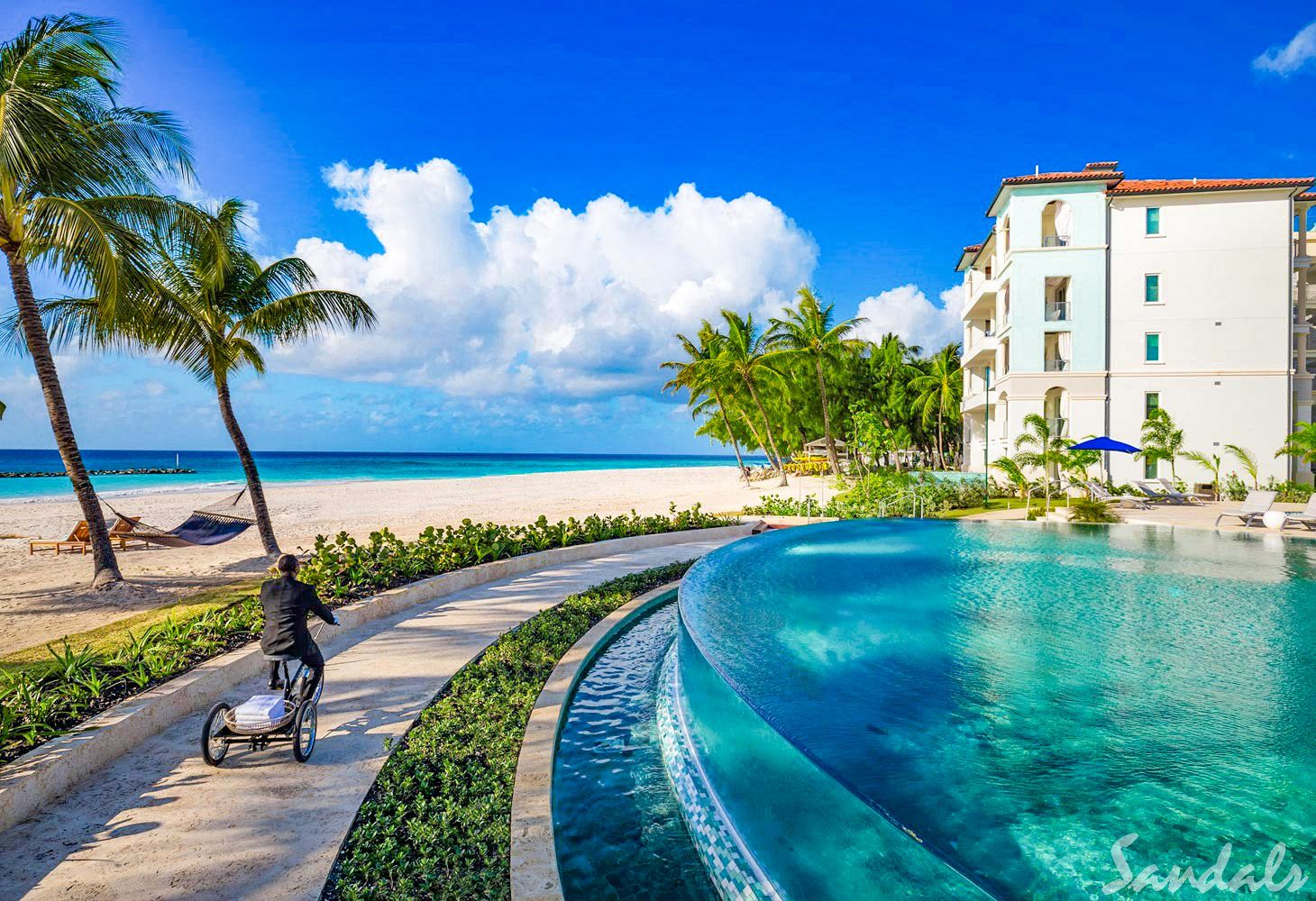 sandals royal barbados infinity pool