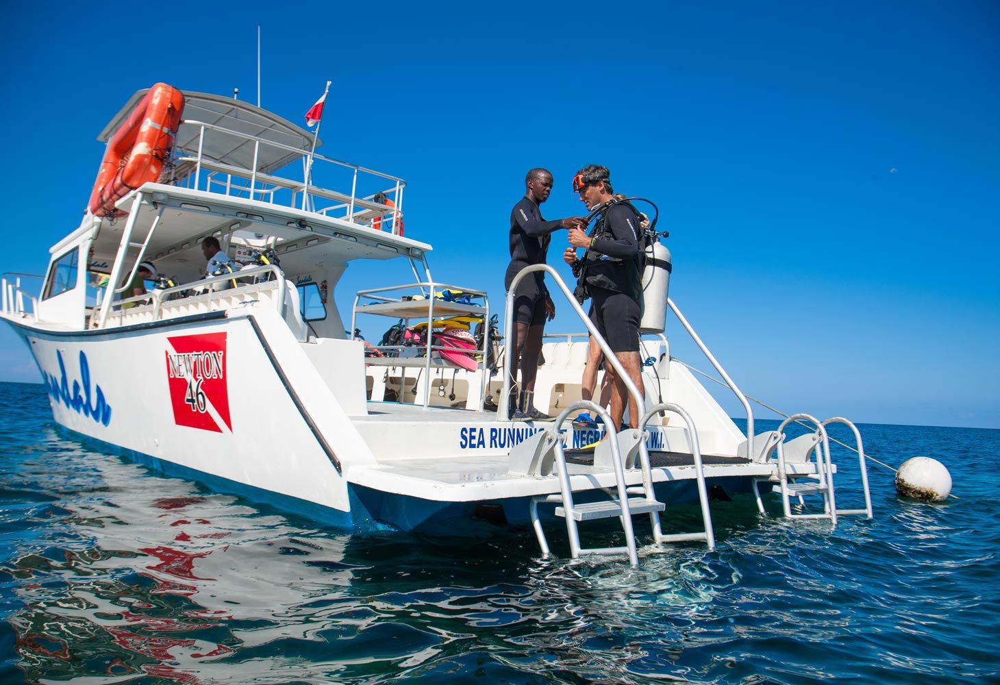 Sandals scuba diving