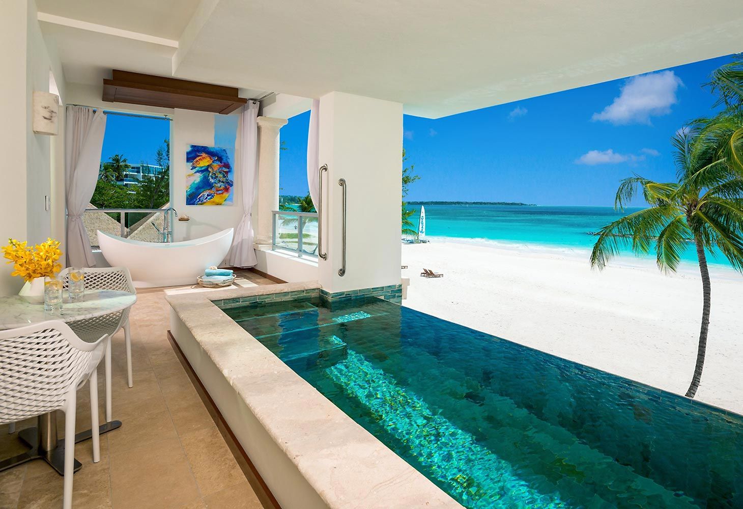 Sandals Skypool suites