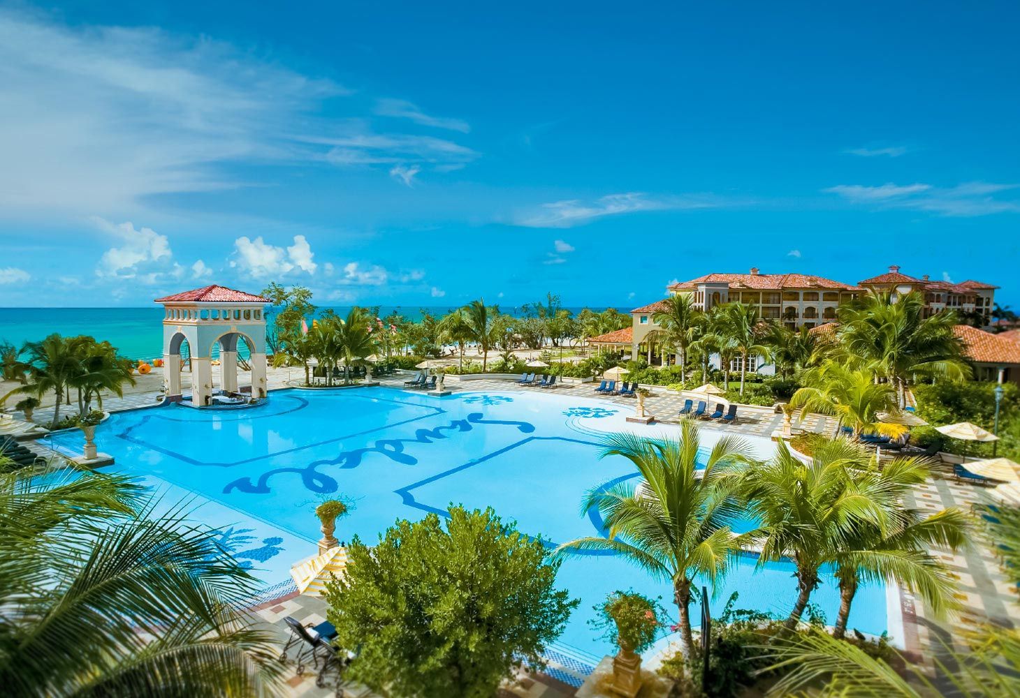 Sandals South Coast Jamaica-swimming-pool