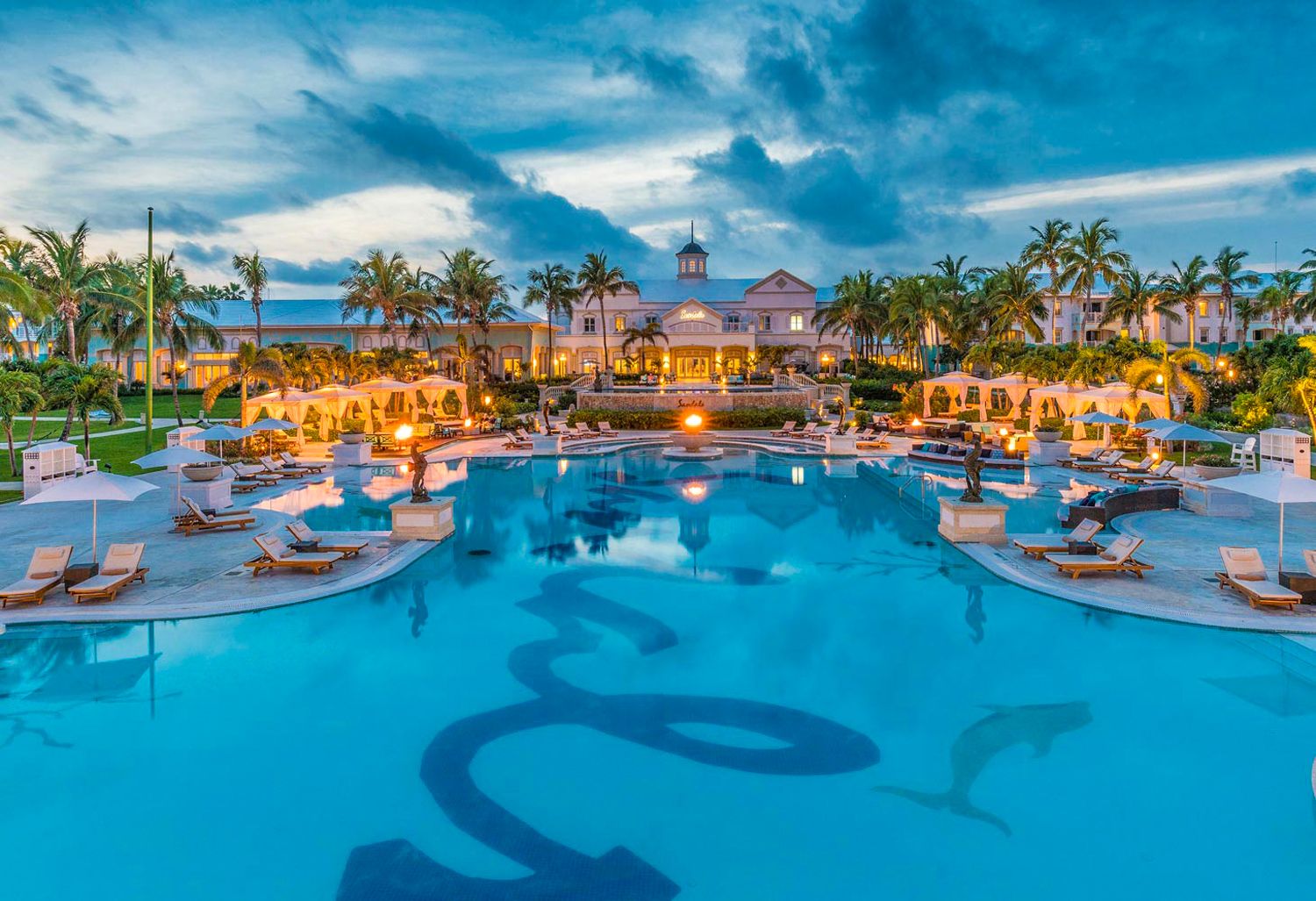 Sandals' all-inclusive resort in Exuma