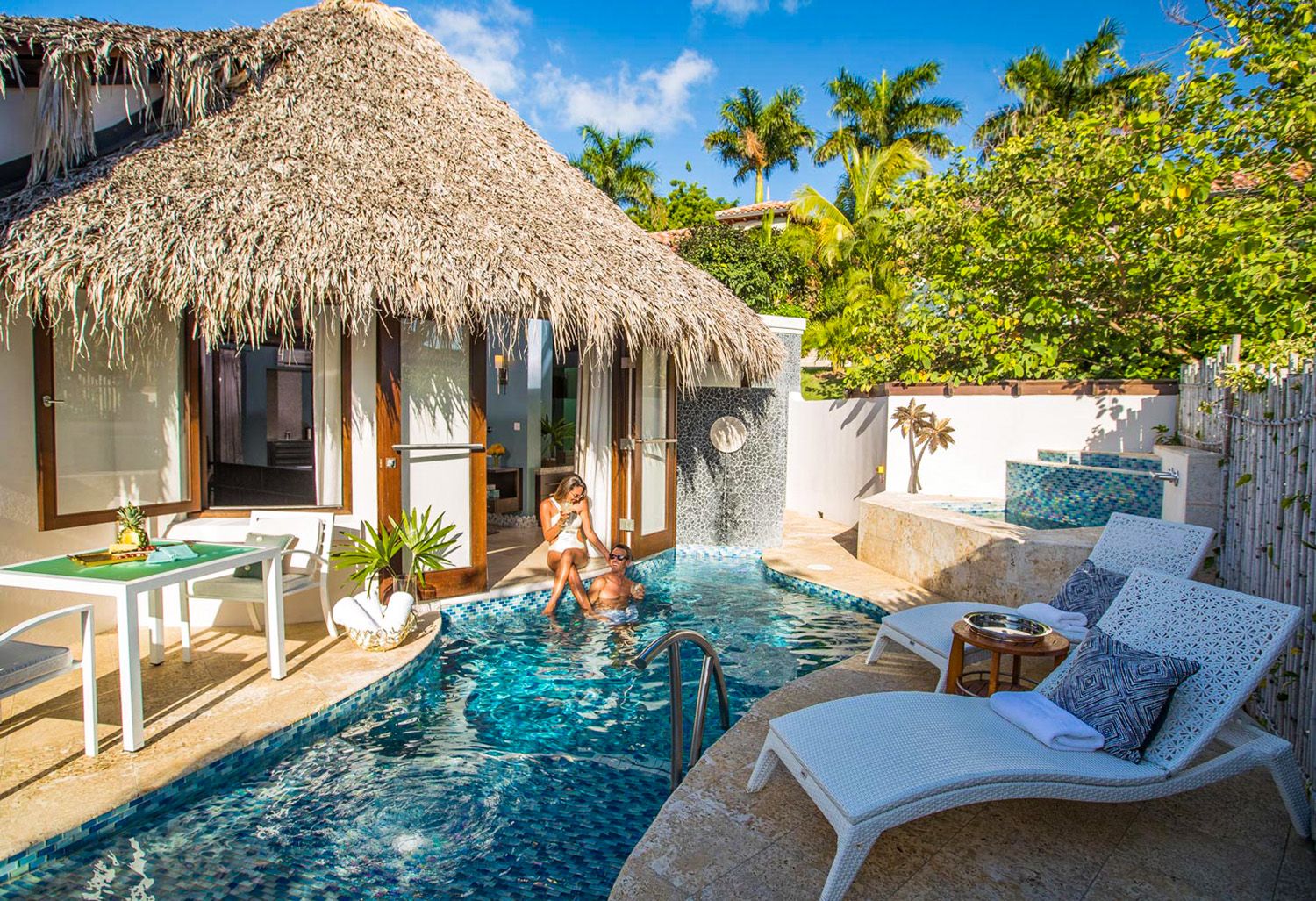 Rondoval suite at all-inclusive resort Sandals Grenada