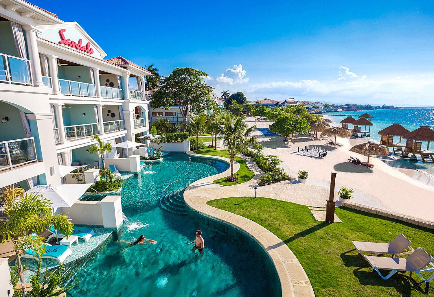 Sandals all-inclusive resort in Montego Bay