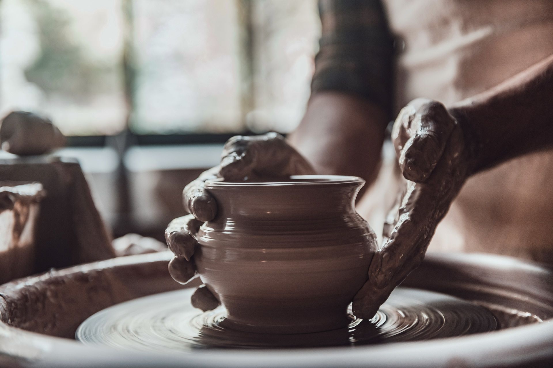 pottery making