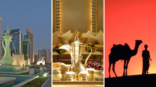 Private City Tour, High Tea & Deluxe Desert Safari Combo by Gray Line