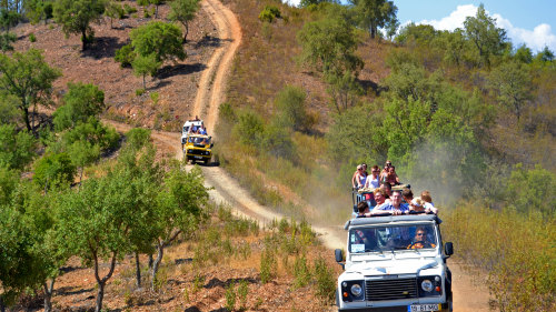 Algarve 4x4 Tour & Aquashow Park Admission