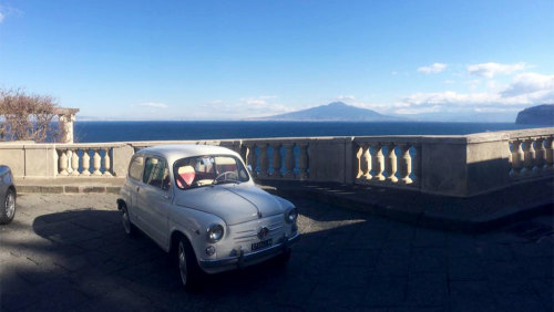 Private Amalfi Coast Sightseeing Tour in a Vintage Fiat 600