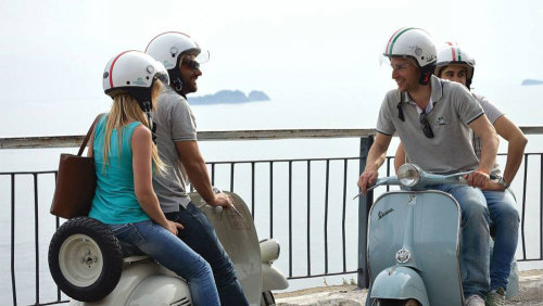 Private Amalfi Coast Sightseeing Tour by Vintage Vespa