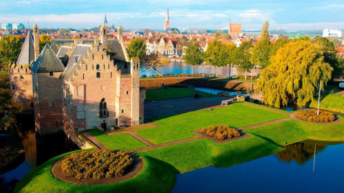 North Holland & Enclosing Dike Tour with Steam Train Ride