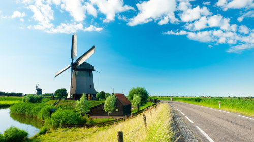 City Walking Tour with Windmills, Marken & Volendam Tour