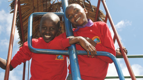 Small-Group Amani Children