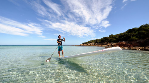 Standup Paddleboarding Experience at the Blue Lagoon